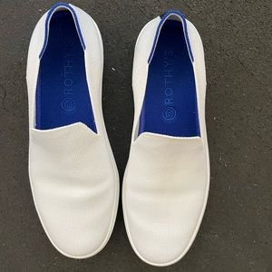 Rothy’s White Sneakers - Slip on 8.5 like new